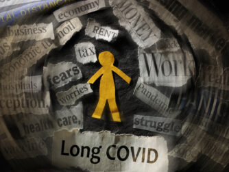 Long covid, rent, tax, fears, worries, health care, struggle, pandemic, economy