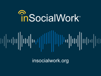 inSocialWork podcast logo.